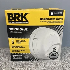 BRK Combination Smoke/Carbon Monoxide Alarm Hardwired New