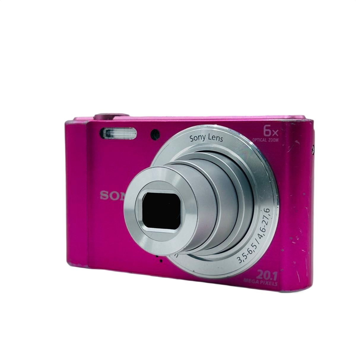Sony Cyber-shot DSC-W810 20.1MP Digital Camera Pink W/SD card Used