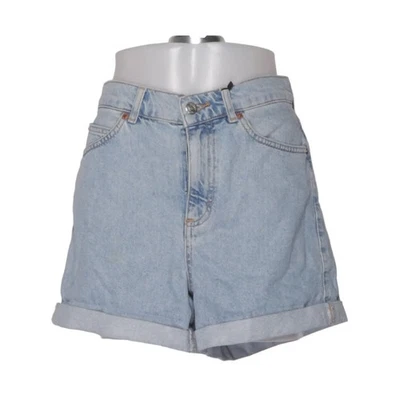 Topshop, Jeans Shorts, Größe: 38, model: mom, Blau, Baumwolle/Polyester #68q - Bild 1 von 4