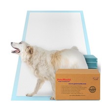 PETSWORLD Premium Extra Large Dog Pee Pads 43" x 74"   Jumbo Pupp... Fas