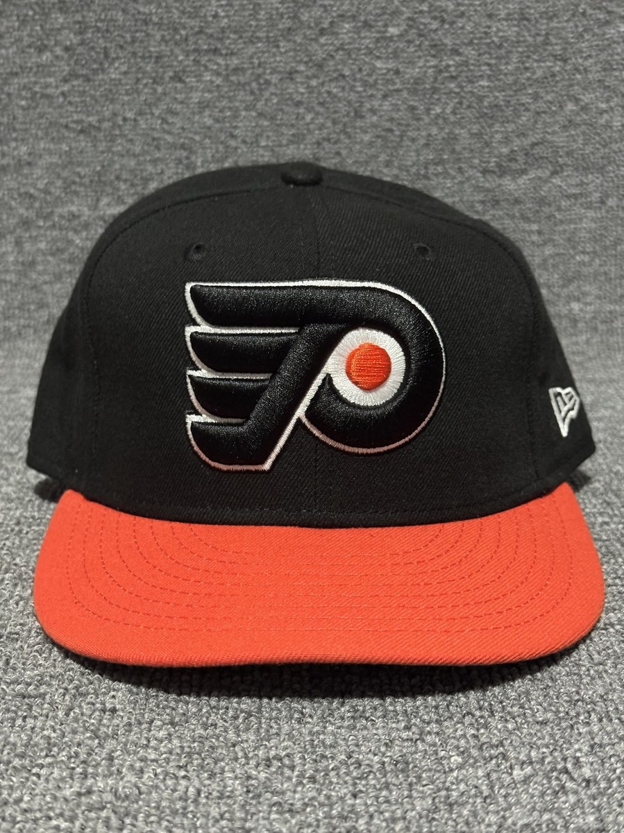 New Era Philadelphia Flyers 9FIFTY Snapback Hat Black Orange NHL Cap