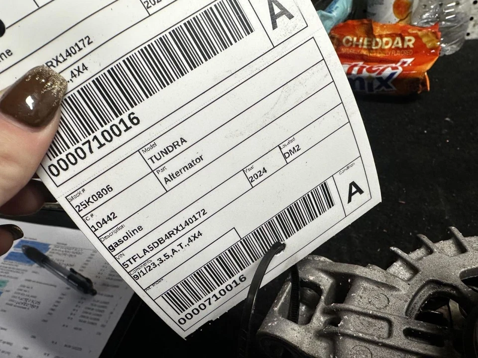 Alternator Fits 24 TUNDRA 2059104 - Image 3 of 3