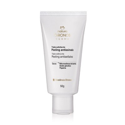 Natura - Chronos - Derma - Triplo Esfoliante Peeling Antissinais 50Gr - (1.76Oz)