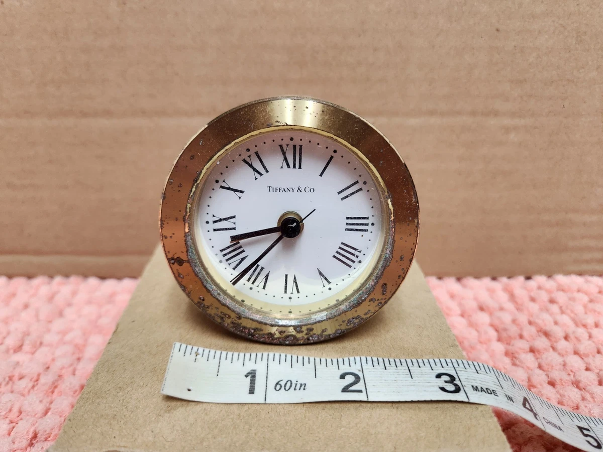 Tiffany Desk Clock Indiana Collectible Alarm Clocks (1970-Now) for