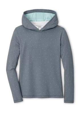 #ad Peter Millar North Star Pine Hoodie Graphite Golf Floridian NWT Large $140 MSRP $39.99