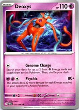 Deoxys 031/086 Uncommon Chaos Rising Pokemon NM