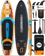 11'6"x35" Inflatable Stand Up Paddle Board,450lb Capacity, Premium Stable for...