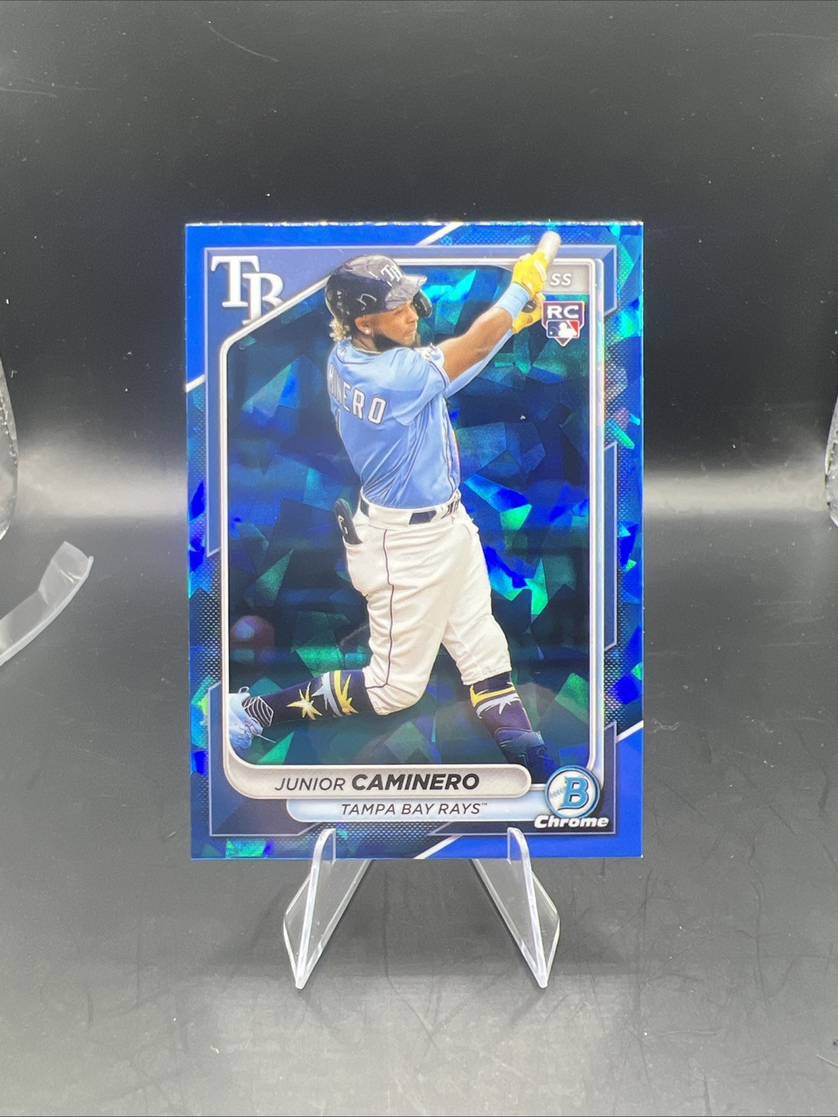 2024 Bowman Chrome Sapphire #56 Junior Caminero