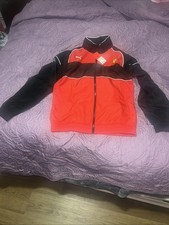Puma Small SF Scuderia Ferrari Team Red Black Softshell Jacket 630217-02