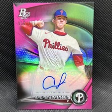 2022 Bowman Platinum - Top Prospects Andrew Painter #TOP-34 Pink Autographs /199