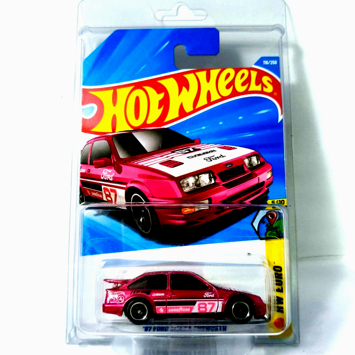 ホットウィール スーパートレジャーハント 2026E Ford Sierra 87 Ford Sierra Cosworth Hot Wheels 2026 Super Treasure Hunt