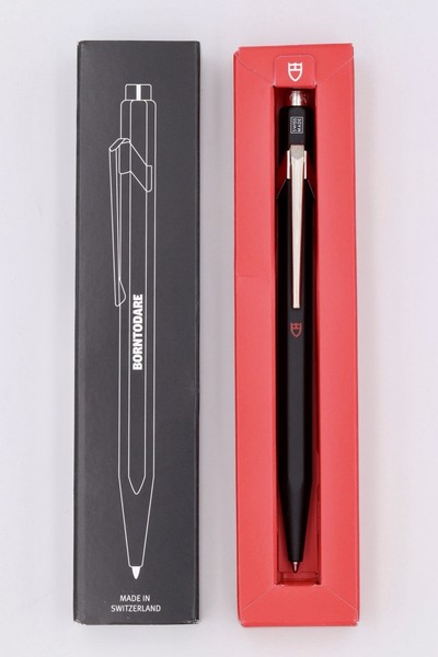 TUDOR ROLEX PEN CARAN D’ACHE STYLO BOLIGRAFO METALLIC PENNA EXCLUSIVE NEW BOX