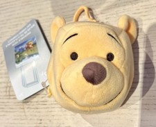 2025 Disney Parks Winnie The Pooh Plush Bag Charm Keychain Packable Tote New