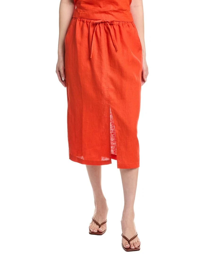 Nation Ltd Maisie Linen Midi Skirt Women's