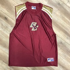 BOSTON COLLEGE BC EAGLES VINTAGE 2000s Y2K RUSSELL ATHLETIC BASKETBALL JERSEY