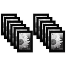 Picture Frame with Polished Plexiglass - Set of 12 - Signature 4x6 12 Pack
