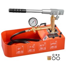 VEVOR Hydrostatic Test Pump Hydraulic Manual Water Pressure Tester Kit 2 Gallon