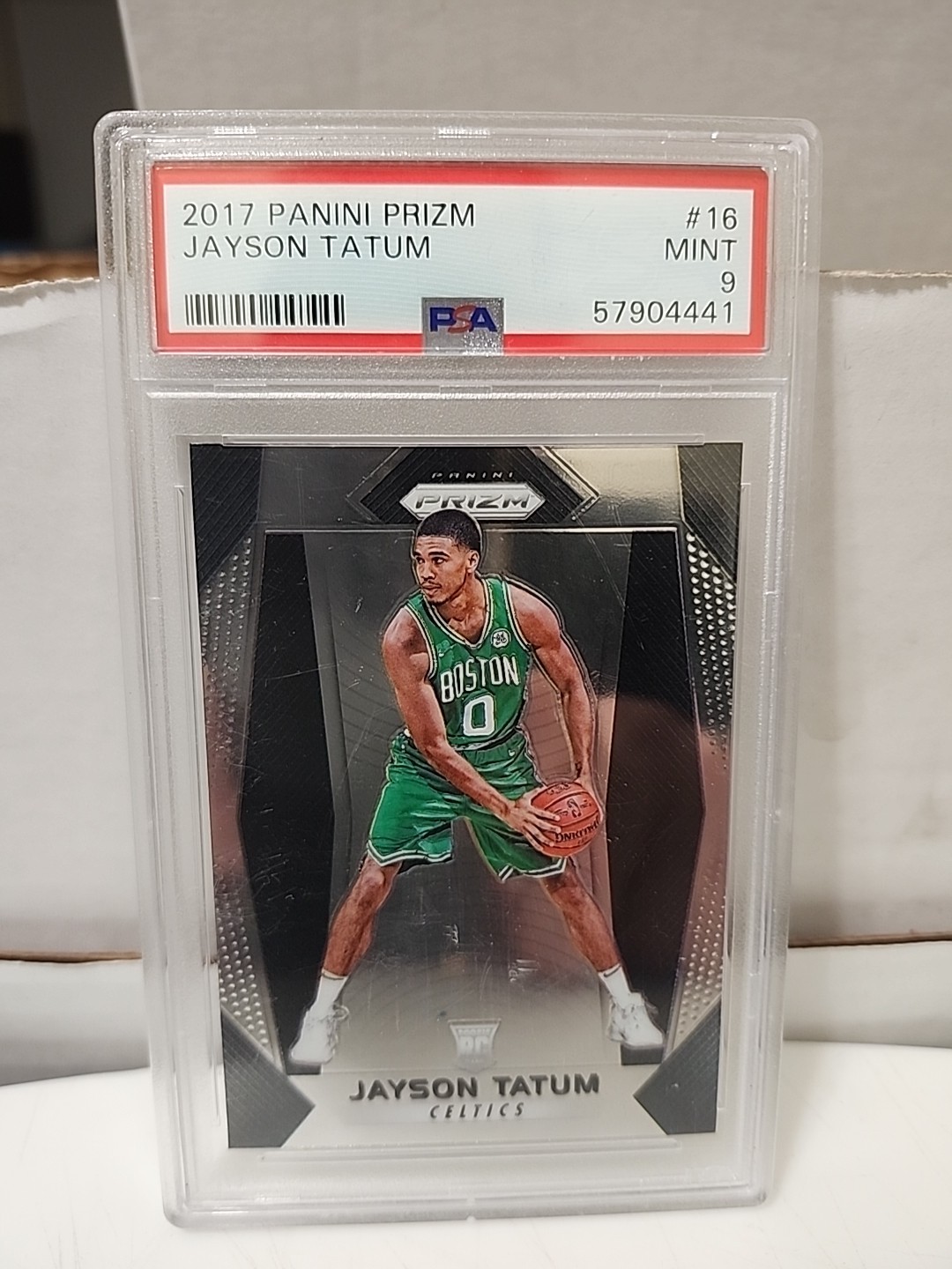 2017 Jayson Tatum Prizm RC PSA 9