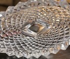 Vintage Westmoreland Clear Glass English Hobnail Footed Salt Cellar Nut Dish MCM — photo 7