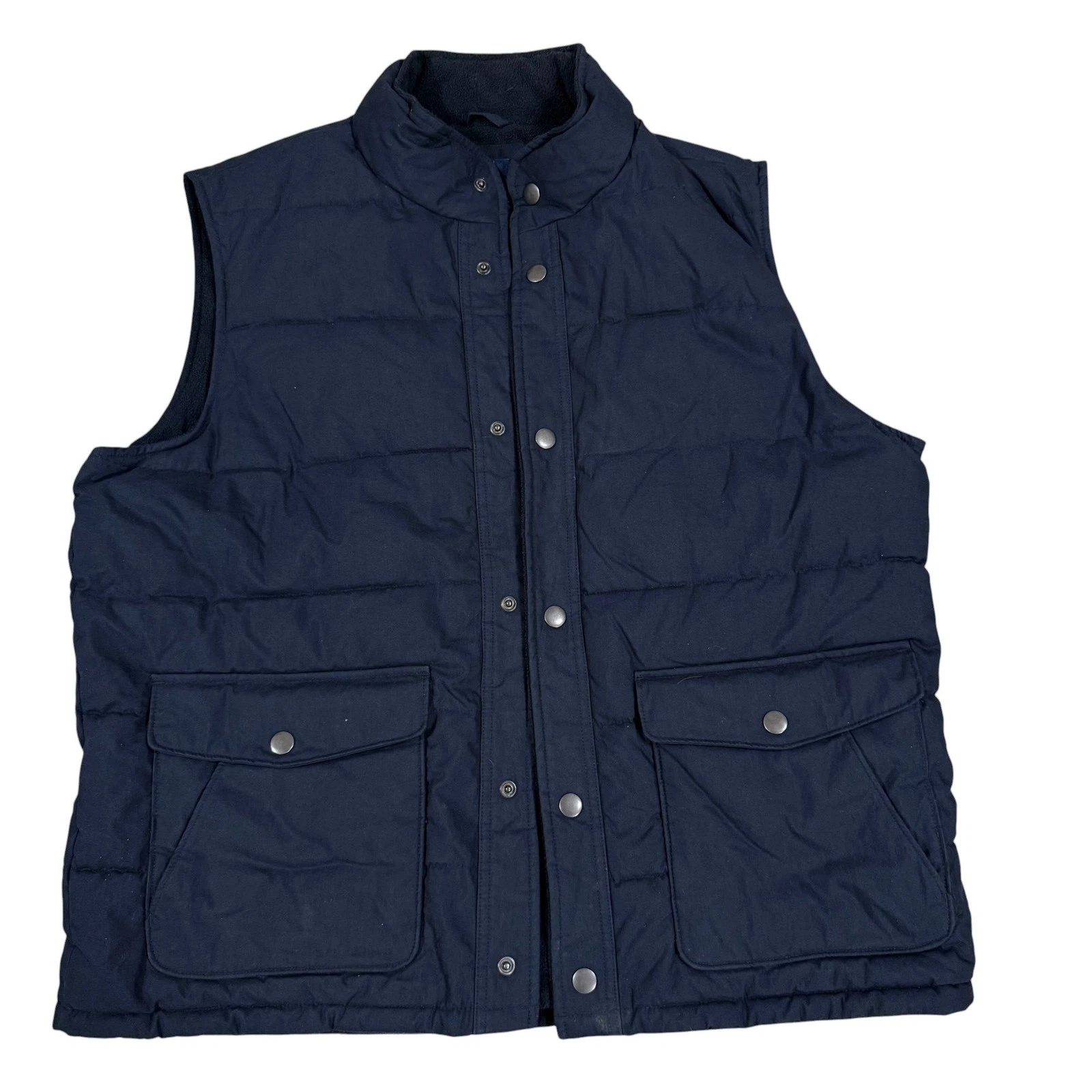 GAP Black Puffer Vest Size XL