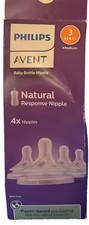 Philips Avent Natural Response Nipples, Medium Flow Flow 3 