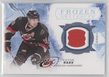2017-18 Upper Deck Artifacts Frozen Artifacts Victor Rask #FA-VR 3f2
