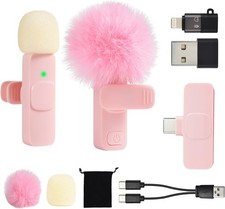 Wireless Lavalier Mini Mic Microphone K9 Recording Microphone for iPhone