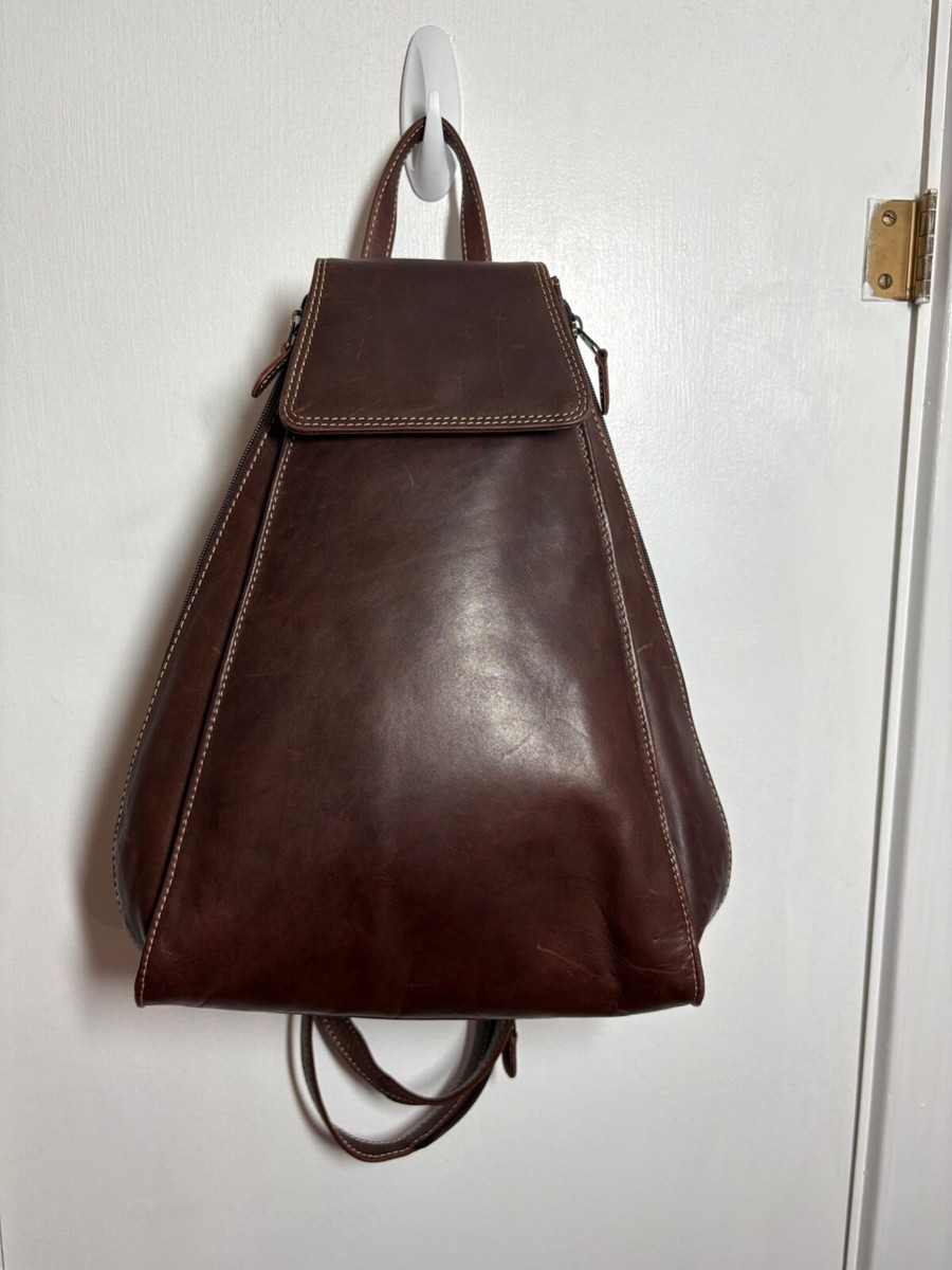 CHAOS Co. Genuine Leather Shoulder Sling Backpack Bag Unisex  display picture 2