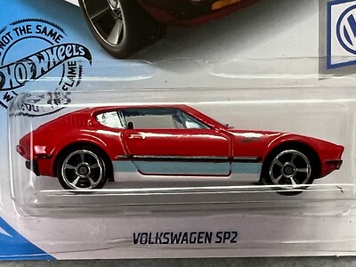 🇩🇪🇩🇪🇩🇪Hot Wheels Volkswagen SP2 Red 10/10 #119/250 H25