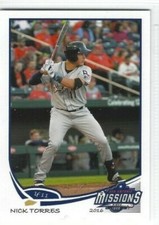 2016 San Antonio Missions (Double A-San Diego Padres) Nick Torres