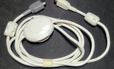 Pelican white Game Boy Advance GBA/Color Link Cable VG cond connect 2 systems