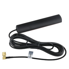 1PCS GSM GPRS Antenna 433 Mhz 2.5dbi Cable 90  SMA Male Universal DAB Patch Aeri