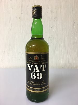 Vat 69 Finest Scotch Whisky Edinburgh 75cl 43% Vol. Vintage | eBay
