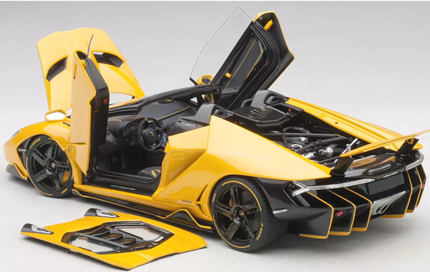 Lamborghini Race Car Hypercar w/Orig.Wheels Rims Custom Built1:18SCALE MODEL