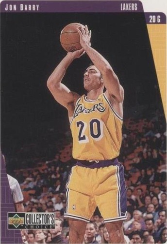 1997-98 Collector's Choice Jon Barry Los Angeles Lakers #270 | eBay