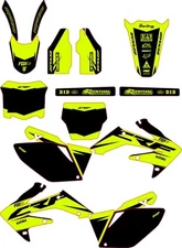Fits HONDA CRF 250R (2004 / 2005) graohic kit decals stickers racing crf250r