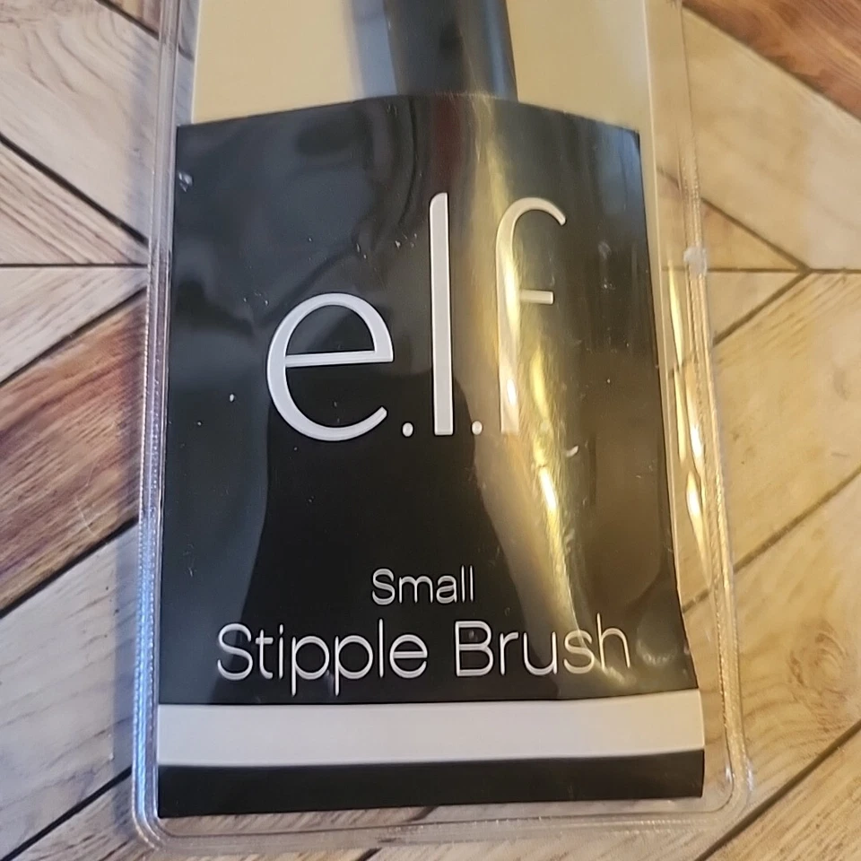 Elf Makeup Small Stipple Brush Two Layer Bristle Design Vegan Friendly New - Image 2 of 4