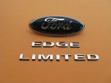 07 08 09 10 FORD EDGE LIMITED REAR CHROME EMBLEM LOGO BADGE SYMBOL A44559