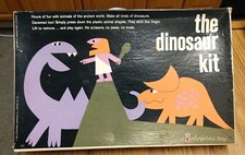 Vintage The Dinosaur Kit Colorforms, 1960