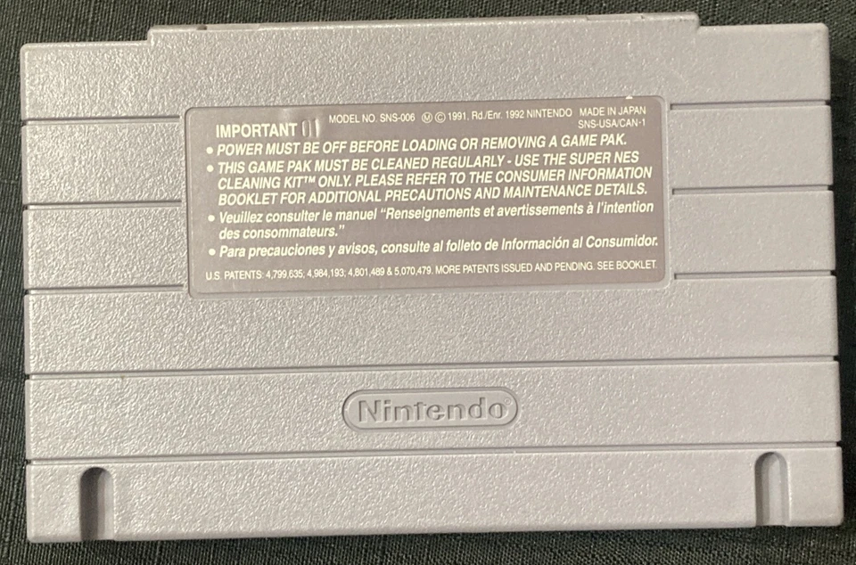 Super Nintendo SNES Operation Logic Bomb Game by Jaleco W/ Manual - Image 3 of 4