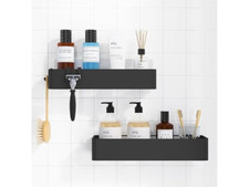 Kitsune Lg Shower Caddy - 2 Pack Adhesive Organizer Rustproof Stainless Steel