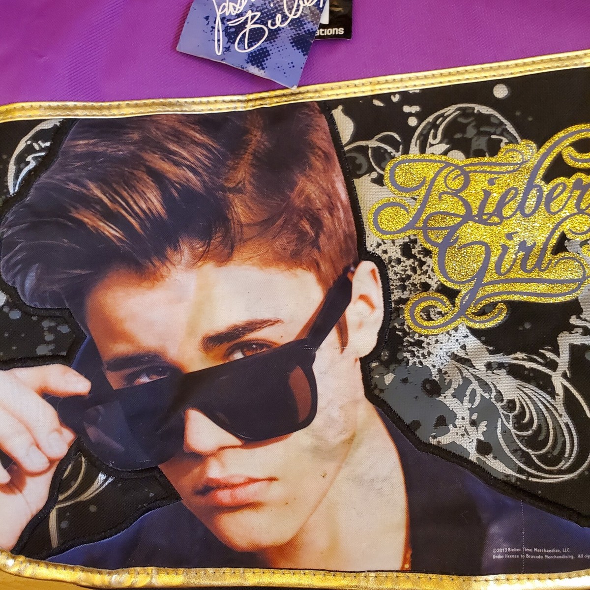 Backpack Justin Bieber Album Cover