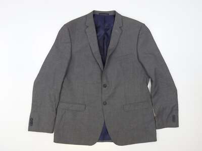 Taylor & Wright Herren Blazer Grau Polyestermischung Größe 44