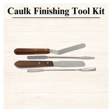 4Pcs Caulking Finishing Tool Kit for Sealing Gaps & Cracks in Kitchen & Bathroom