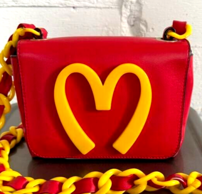 MOSCHINO McDonald's AW Collection 2014 Plastic Chain Crossbody