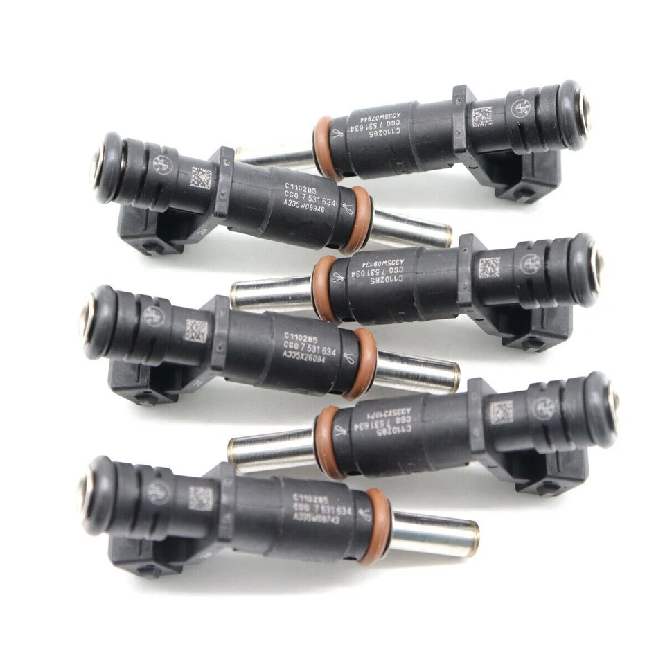 NOVO EM FOLHA Genuíno Siemens 6Pçs Injetores de Combustível para 2009 BMW 528i xDrive 3.0L I6 - Imagem 4 de 4