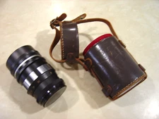 Vintage Auto Sunset Camera Lens 135mm F:2.8 with Case