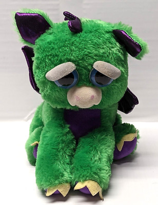 Feisty Pets Ferdinand Winged Dragon Plush Stuffed Animal Scary Face