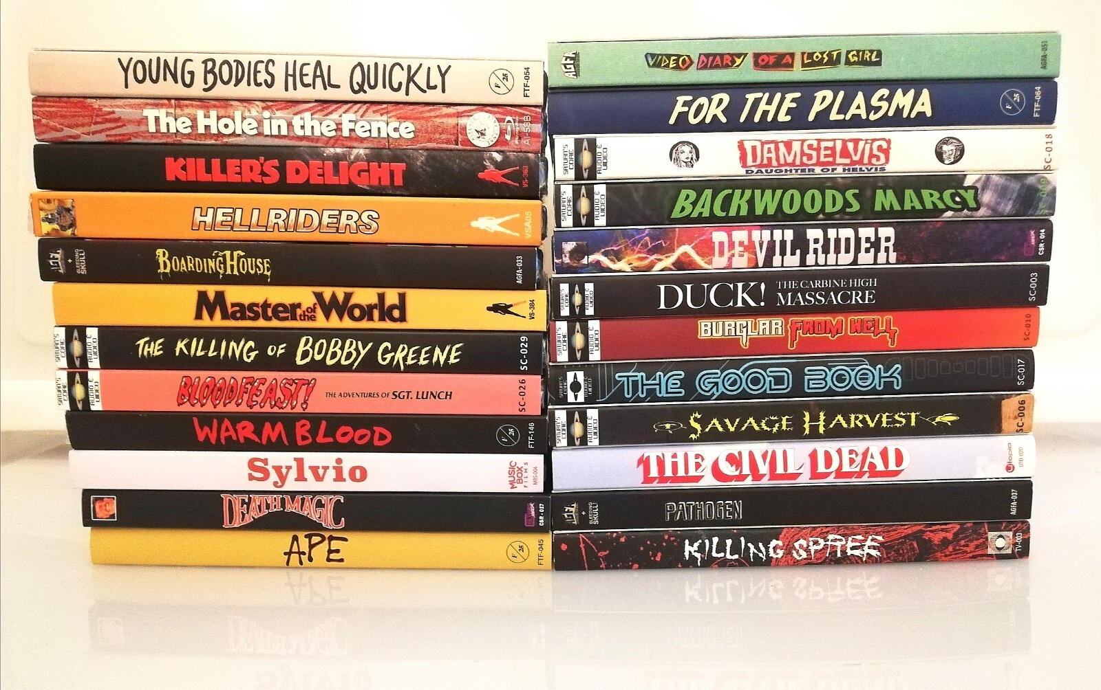 24 Vinegar Syndrome & Partner Label BluRay Bundle (all with oop