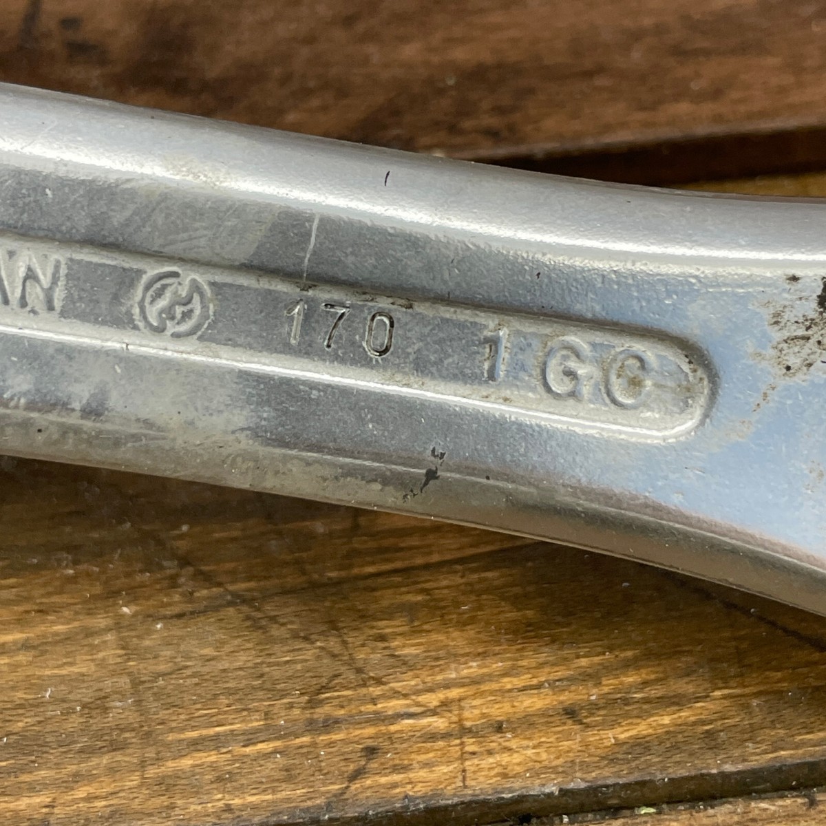 Vintage Sugino Alpha 5000 Crank Set 170 mm 130 74 BCD TRIPLE GP130